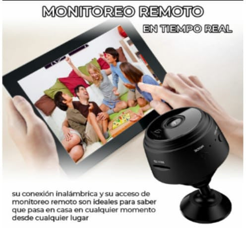 MINI CAMARA DE SEGURIDAD WI-FI